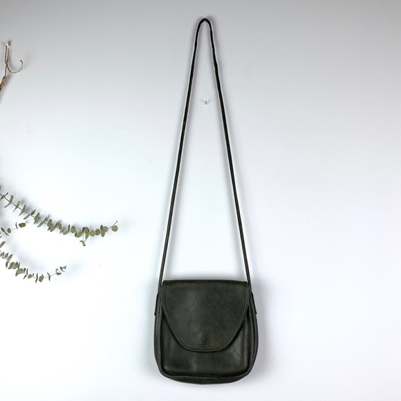Coach Handbags - Vintage Coach Green Crossbody Bag